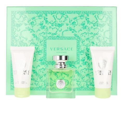 versace perfume with bag set|versace versense perfume gift set.